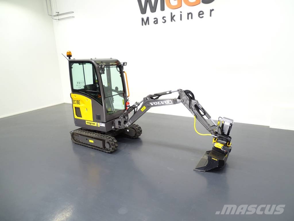 Volvo EC18E حفارات صغيرة أقل من 7 طن (حفارات صغيرة)