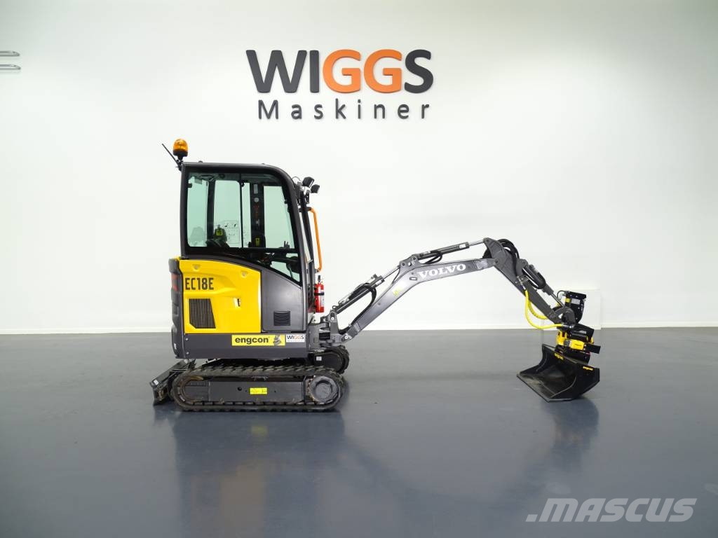 Volvo EC18E حفارات صغيرة أقل من 7 طن (حفارات صغيرة)