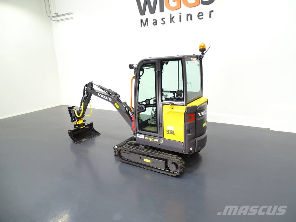 Volvo EC18E حفارات صغيرة أقل من 7 طن (حفارات صغيرة)