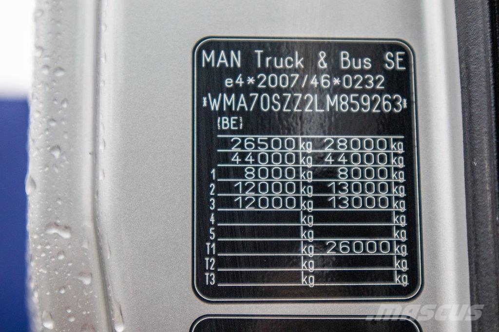 MAN TGS 26.470 6X6H +HYDR Ťahače