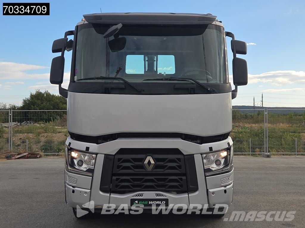 Renault C 380 6X2 HYVA Lift containersystem Liftachse Auto Camiones polibrazo
