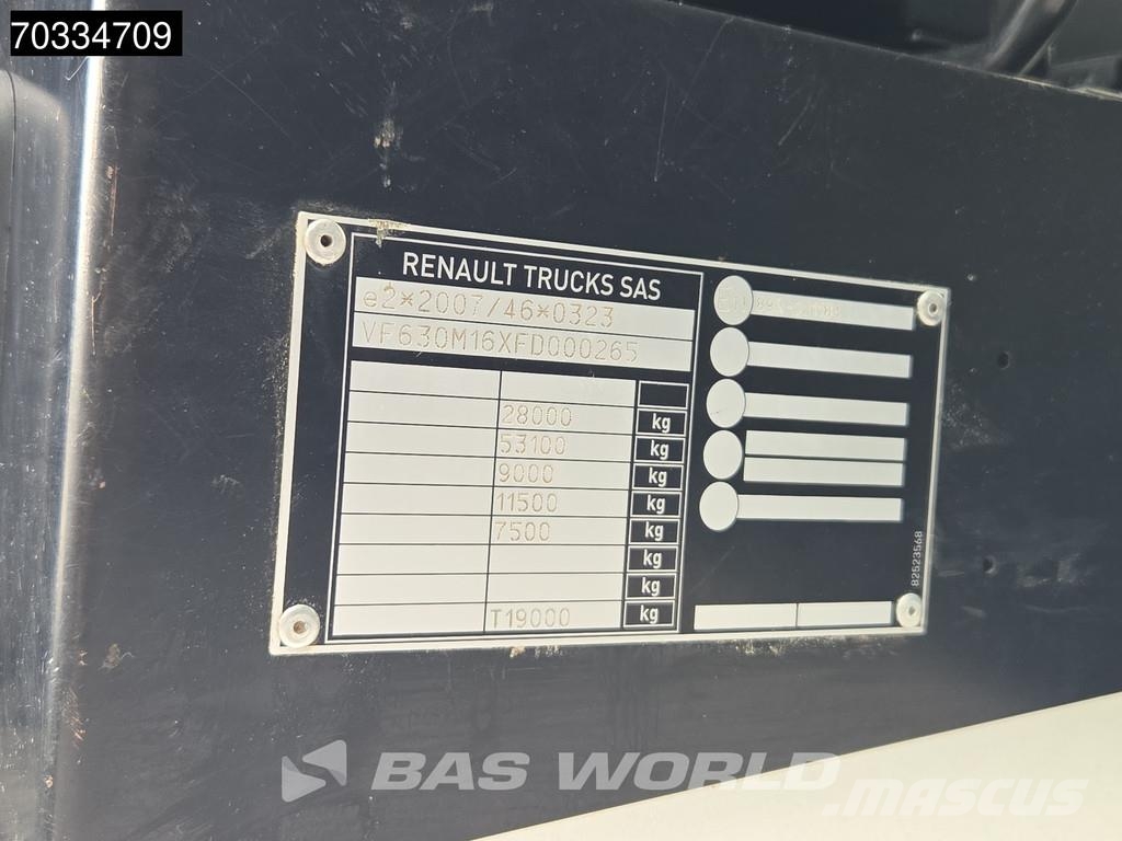 Renault C 380 6X2 HYVA Lift containersystem Liftachse Auto Camiones polibrazo