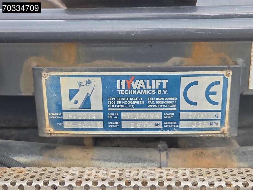 Renault C 380 6X2 HYVA Lift containersystem Liftachse Auto Vrachtwagen met containersysteem