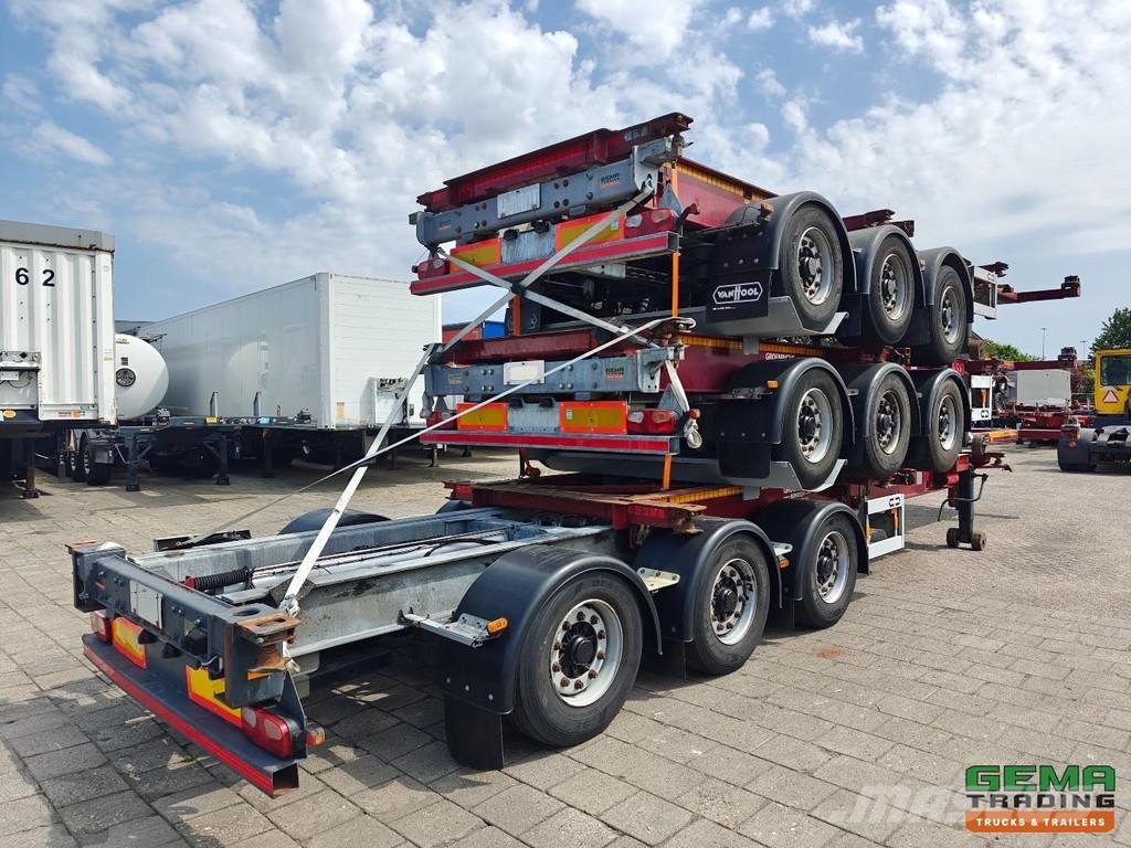 Van Hool N/A Universal - Rear Slider - All Connections - BP نصف مقطورات حاويات
