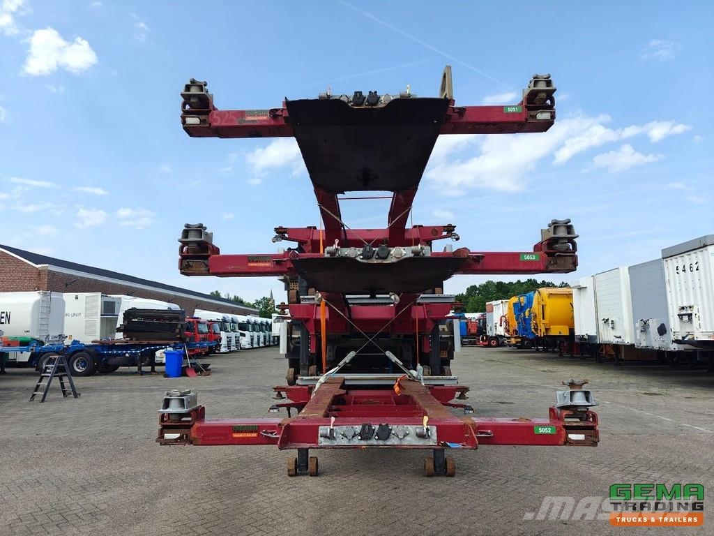 Van Hool N/A Universal - Rear Slider - All Connections - BP نصف مقطورات حاويات