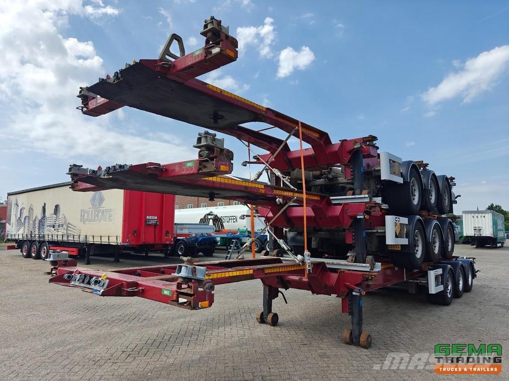 Van Hool N/A Universal - Rear Slider - All Connections - BP نصف مقطورات حاويات
