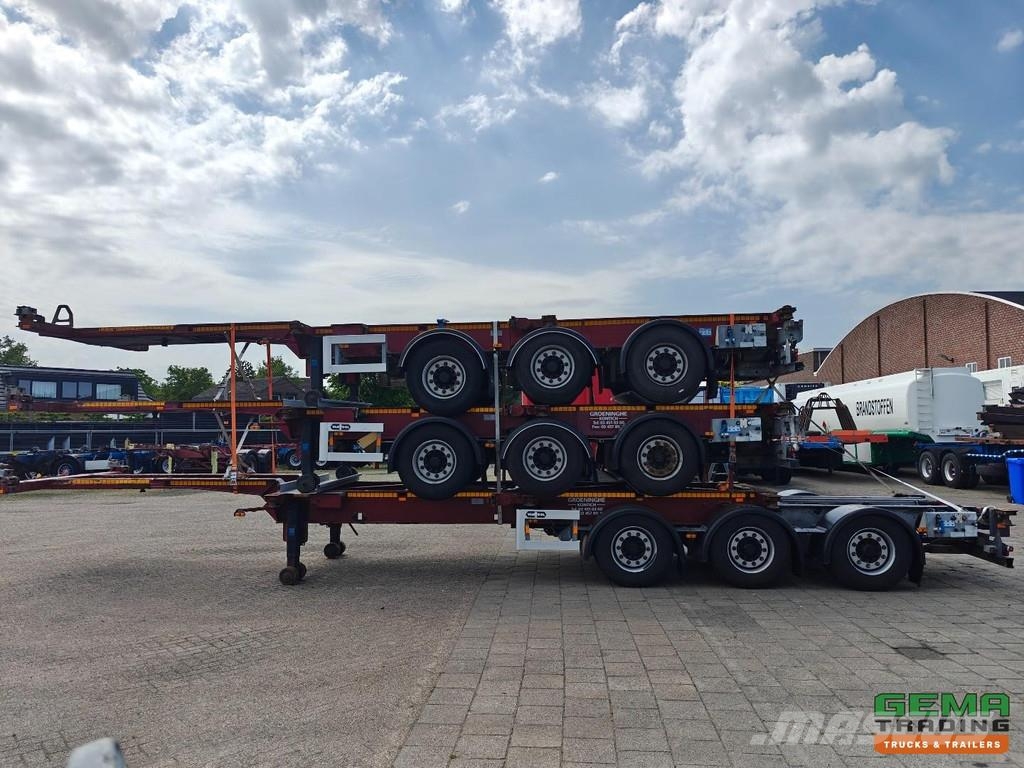 Van Hool N/A Universal - Rear Slider - All Connections - BP نصف مقطورات حاويات