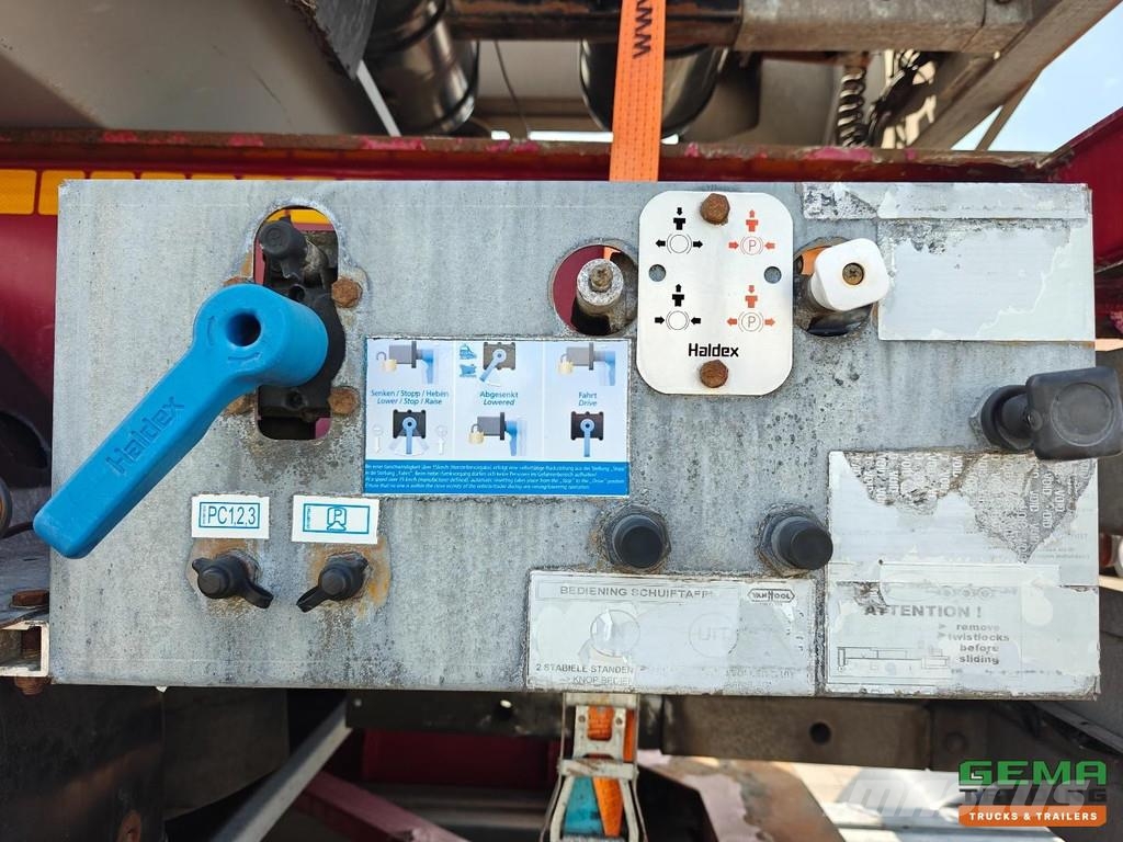 Van Hool N/A Universal - Rear Slider - All Connections - BP نصف مقطورات حاويات