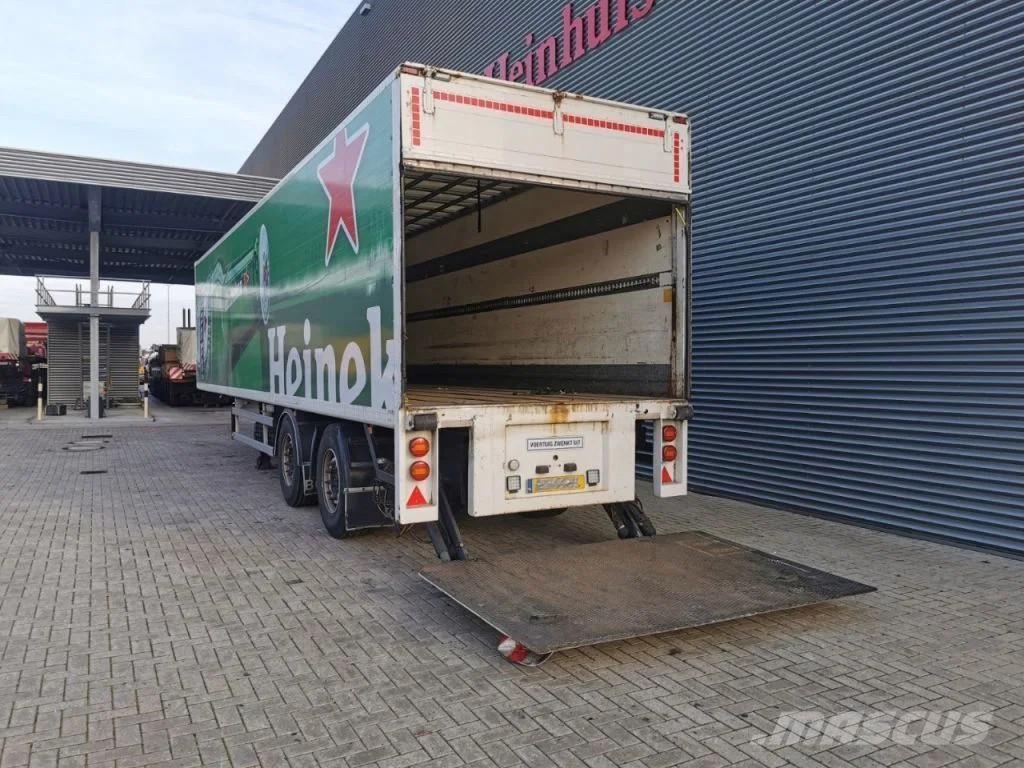 Samro SR 233 DCP Powersteering Tailgate NL Trailer! نصف مقطورات ذات هيكل صندوقي