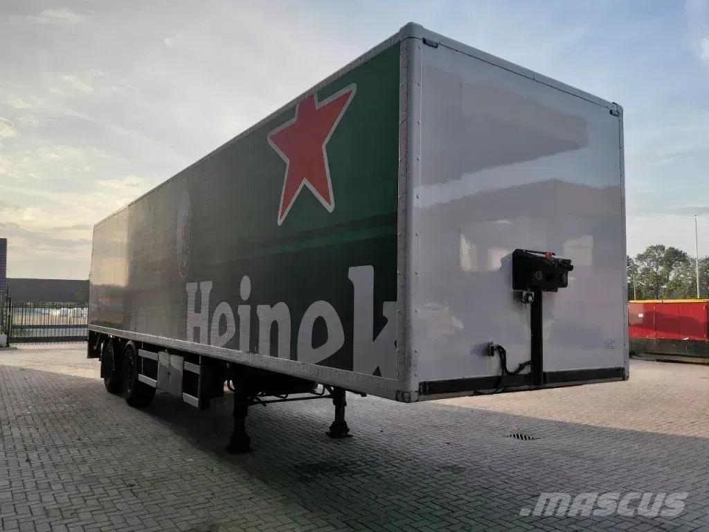 Samro SR 233 DCP Powersteering Tailgate NL Trailer! نصف مقطورات ذات هيكل صندوقي