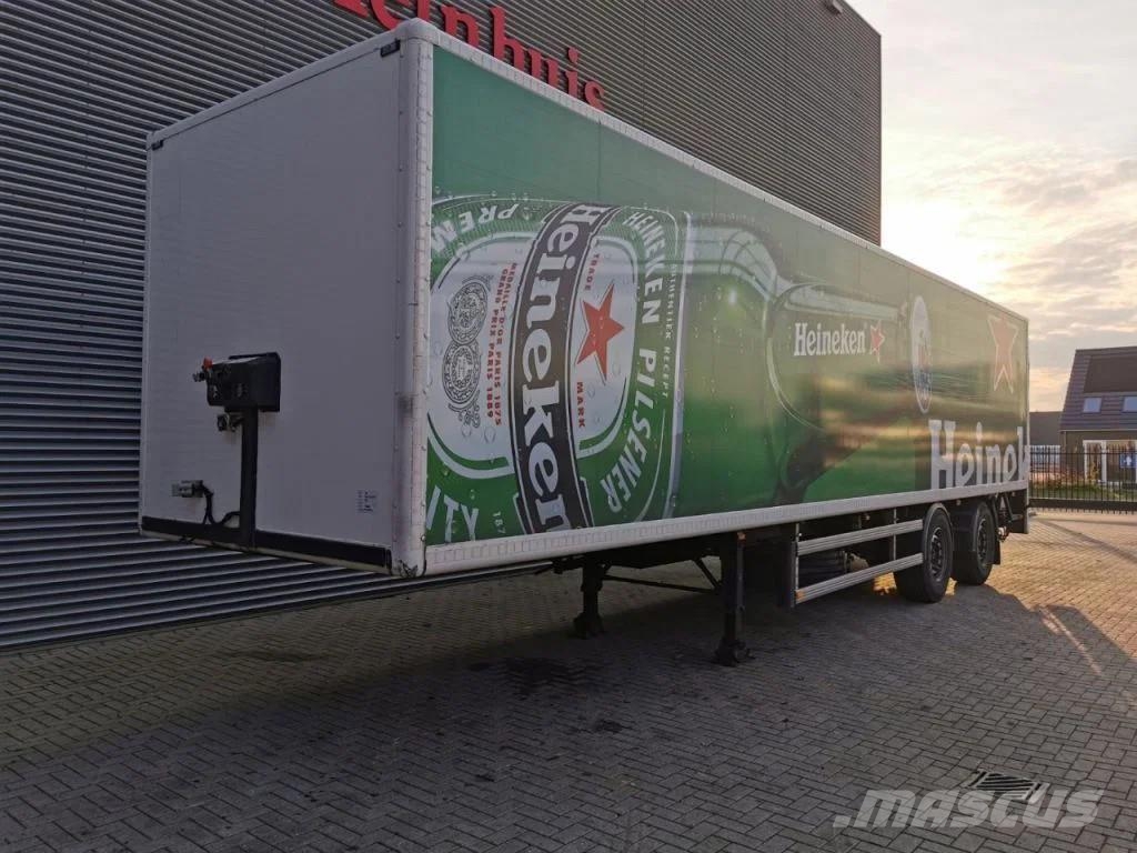 Samro SR 233 DCP Powersteering Tailgate NL Trailer! نصف مقطورات ذات هيكل صندوقي
