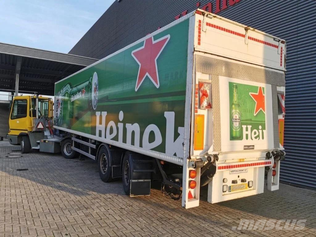 Samro SR 233 DCP Powersteering Tailgate NL Trailer! نصف مقطورات ذات هيكل صندوقي