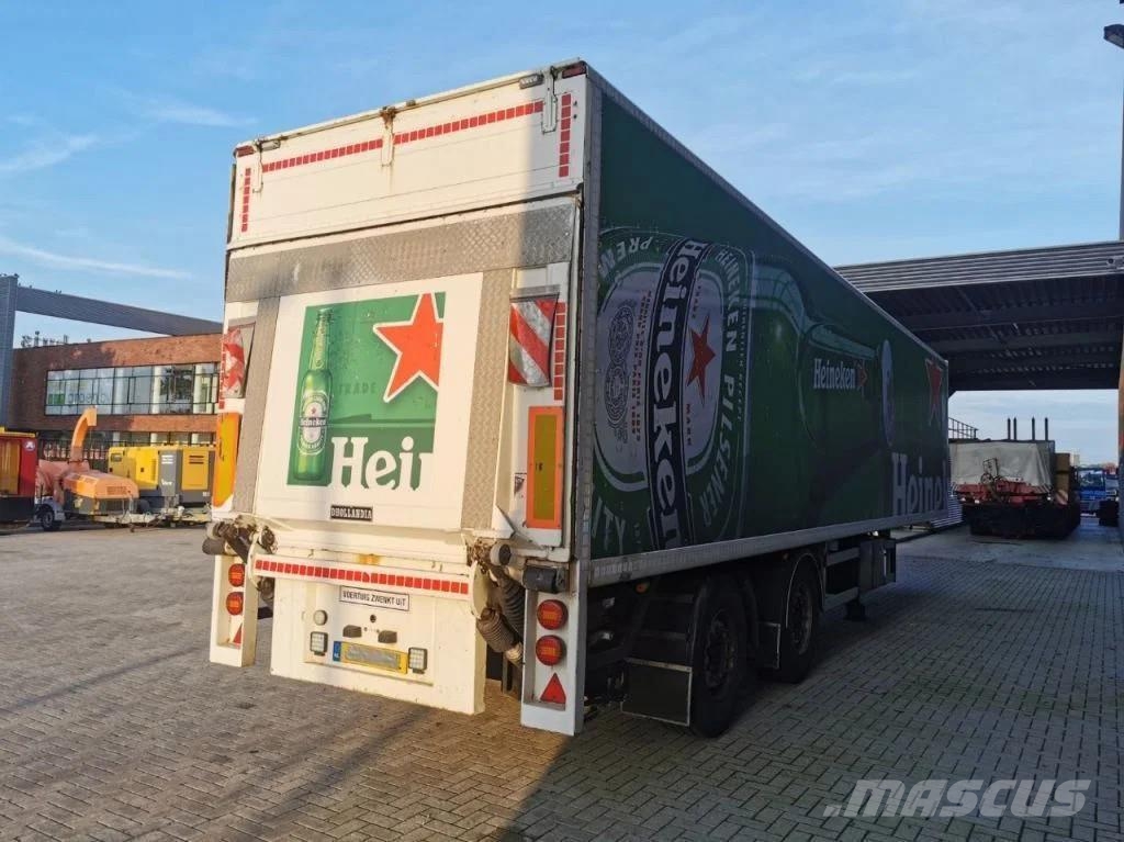 Samro SR 233 DCP Powersteering Tailgate NL Trailer! نصف مقطورات ذات هيكل صندوقي