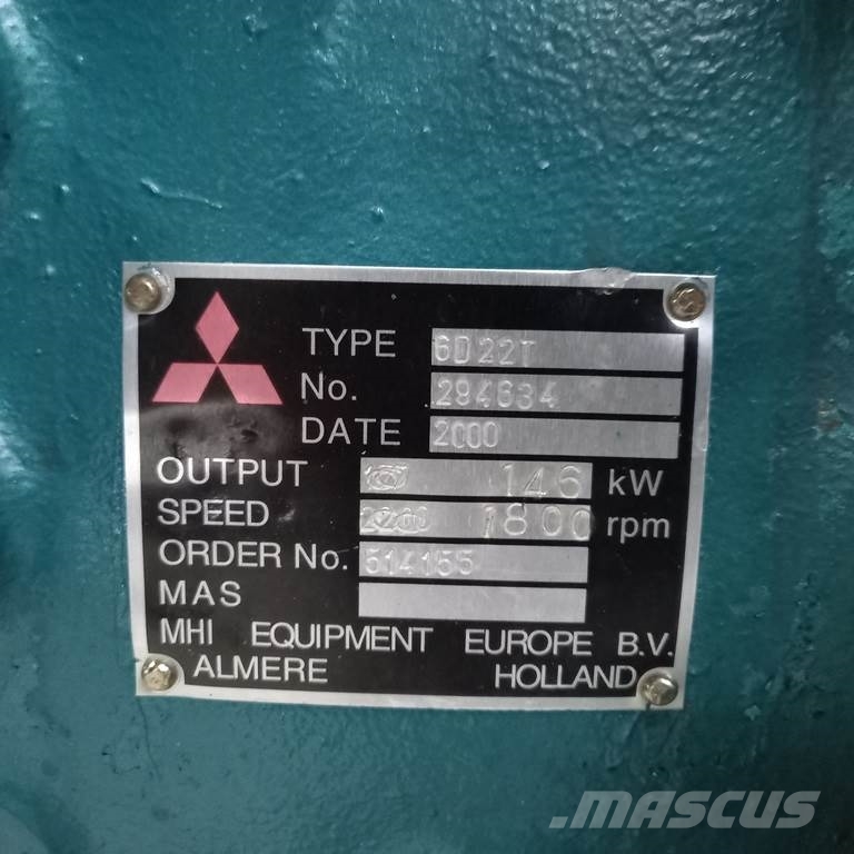 Mitsubishi 6D22-T USED Motorer