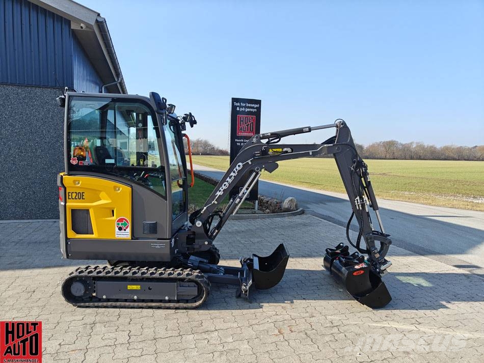 Volvo EC 20 E Mini ekskavatörler, 7 tona dek