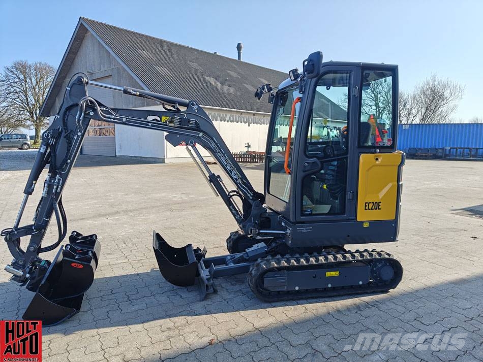 Volvo EC 20 E Mini ekskavatörler, 7 tona dek