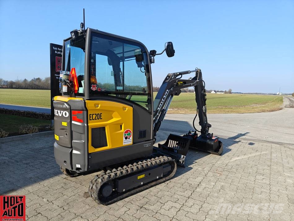 Volvo EC 20 E Mini ekskavatörler, 7 tona dek