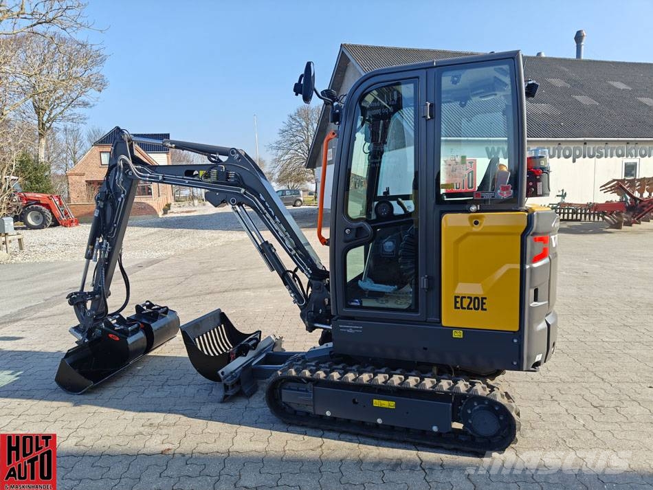 Volvo EC 20 E Mini ekskavatörler, 7 tona dek