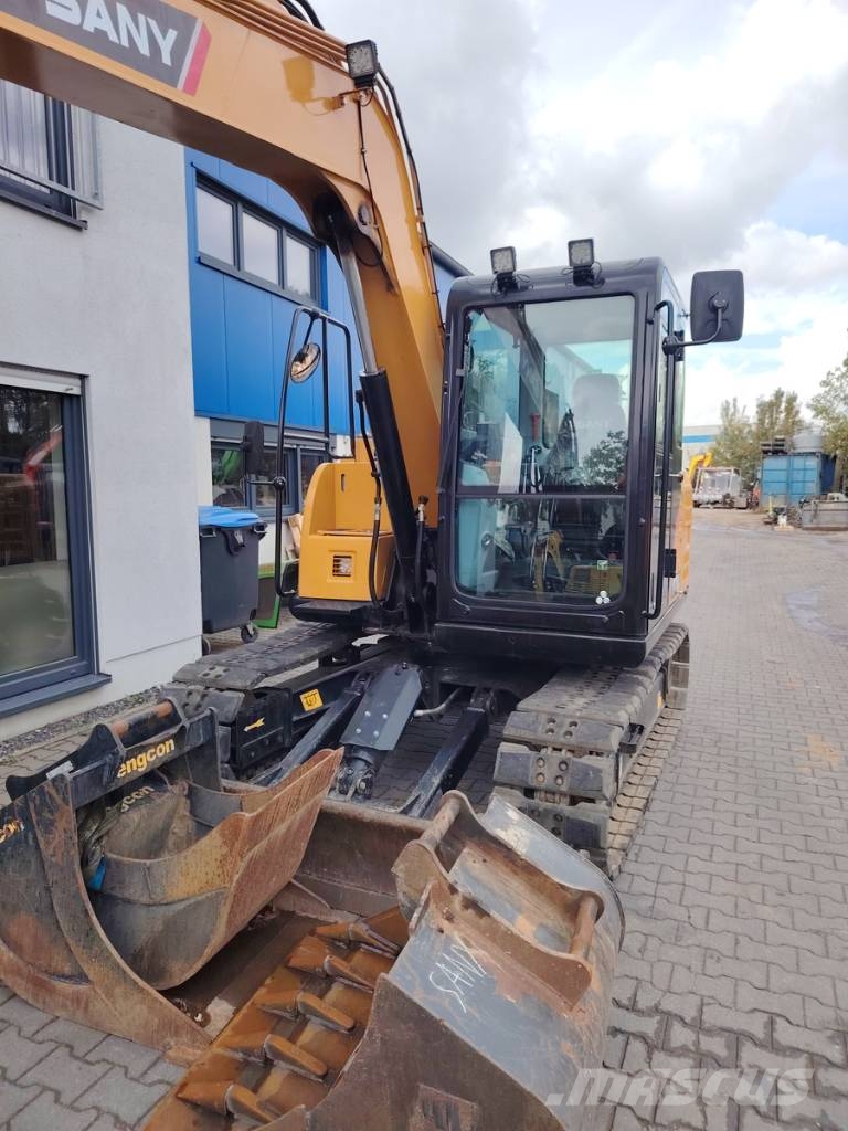 Sany SY75C Engcon-Roto /Greifer/Löffel/Vollausstatung Excavadoras 7t - 12t