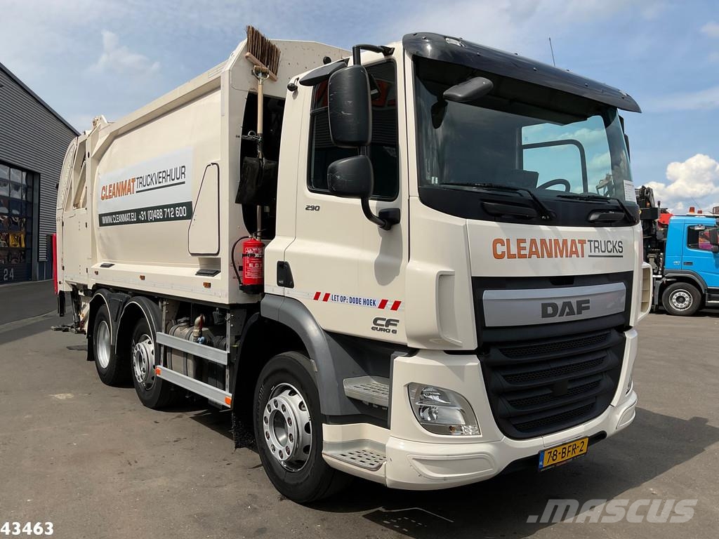 DAF FAG CF 290 Euro 6 Geesink 17m³ Caminhões de lixo
