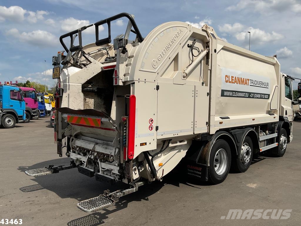 DAF FAG CF 290 Euro 6 Geesink 17m³ Caminhões de lixo
