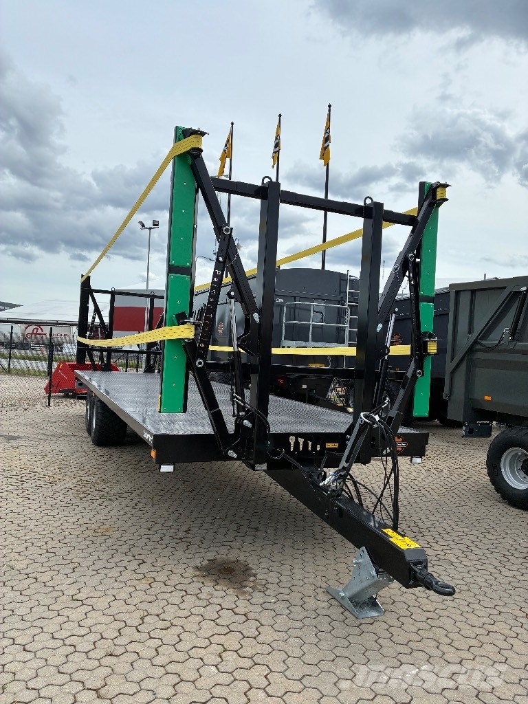 Palmse Trailer Balvagn B3925 - Bandgrindar omg lev - Kampanj! Remolques para pacas
