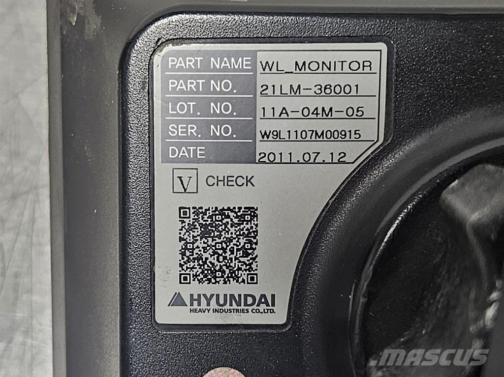 Hyundai HL740-9-21LM-36001-Display unit/Monitor Electronics