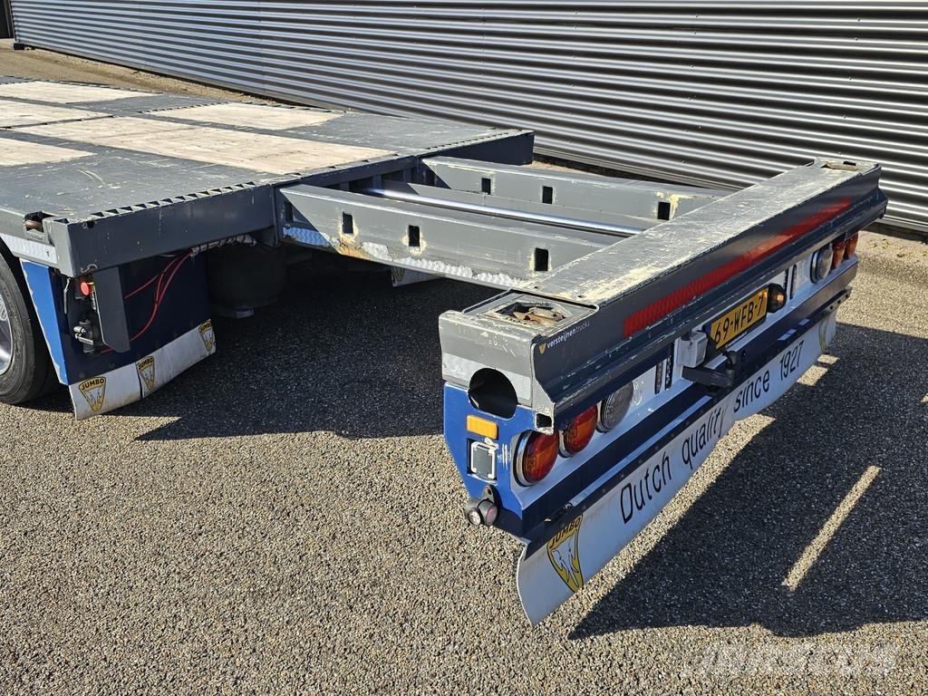 Volvo FH 500 8x2 / HMF 70 tm CRANE + JUMBO TRAILER 起重车