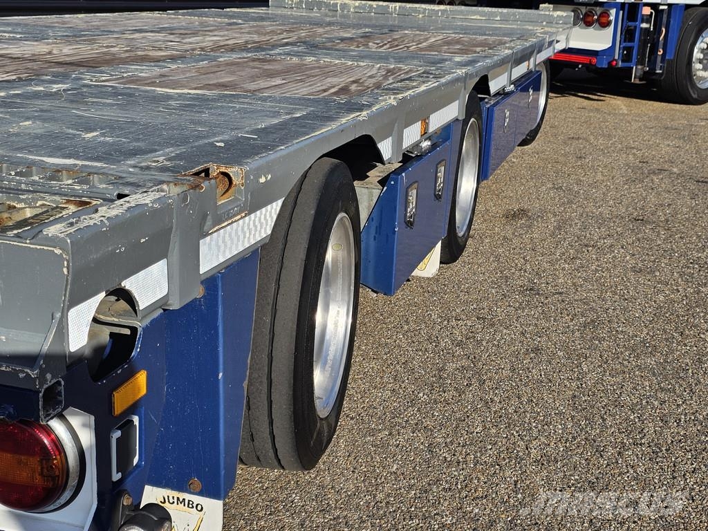 Volvo FH 500 8x2 / HMF 70 tm CRANE + JUMBO TRAILER 起重车