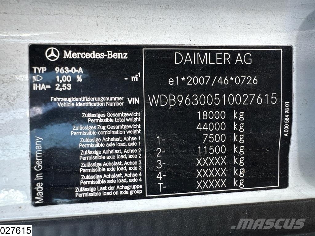 Mercedes-Benz Actros 1843 EURO 5, Lohr, Multilohr, Retarder, Com Autotransporteri