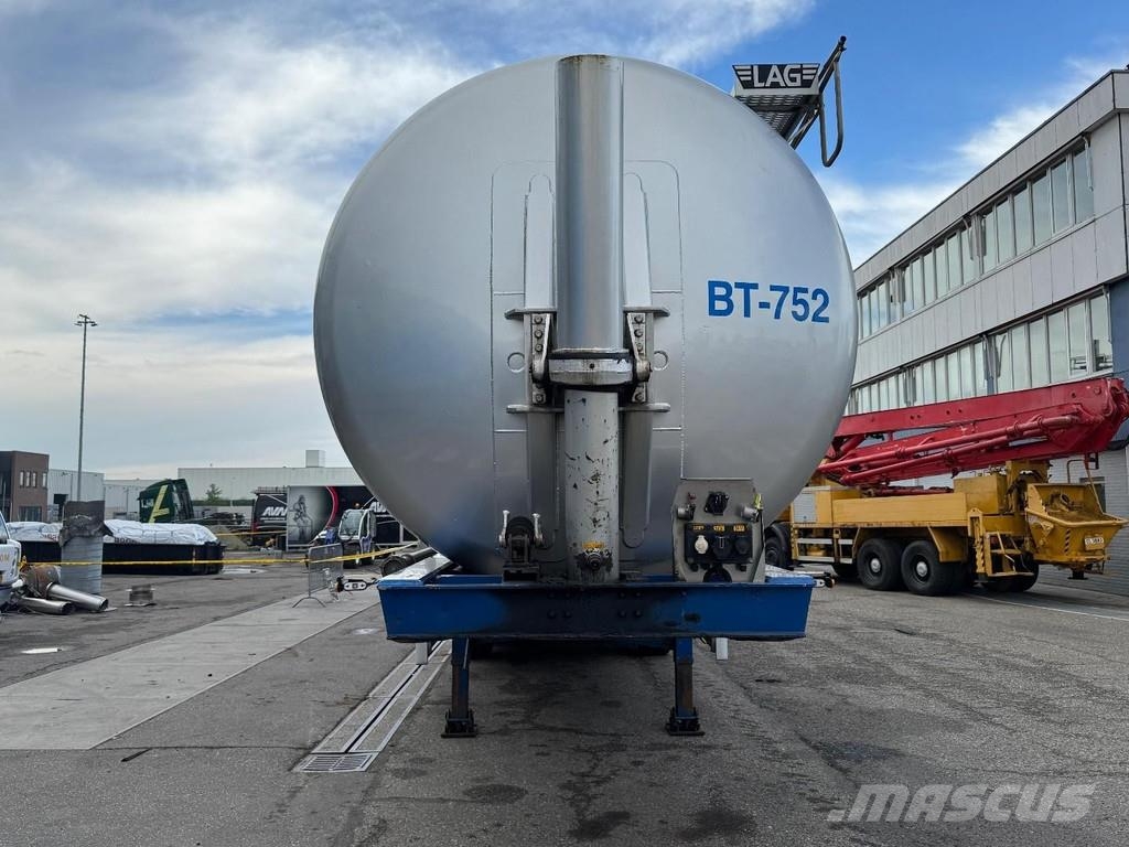 LAG O-3-40 02 3 AXLE KIPPER + 61.000 LITER TANK Tankopleggers
