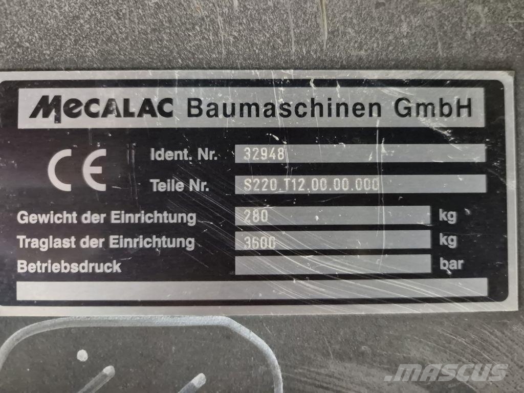 Ahlmann AZ210 hijsmast جرافات عكسية
