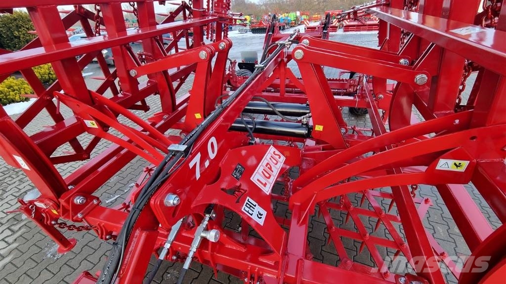 Lupus Double-row 14-field tine harrow Tirmiklar