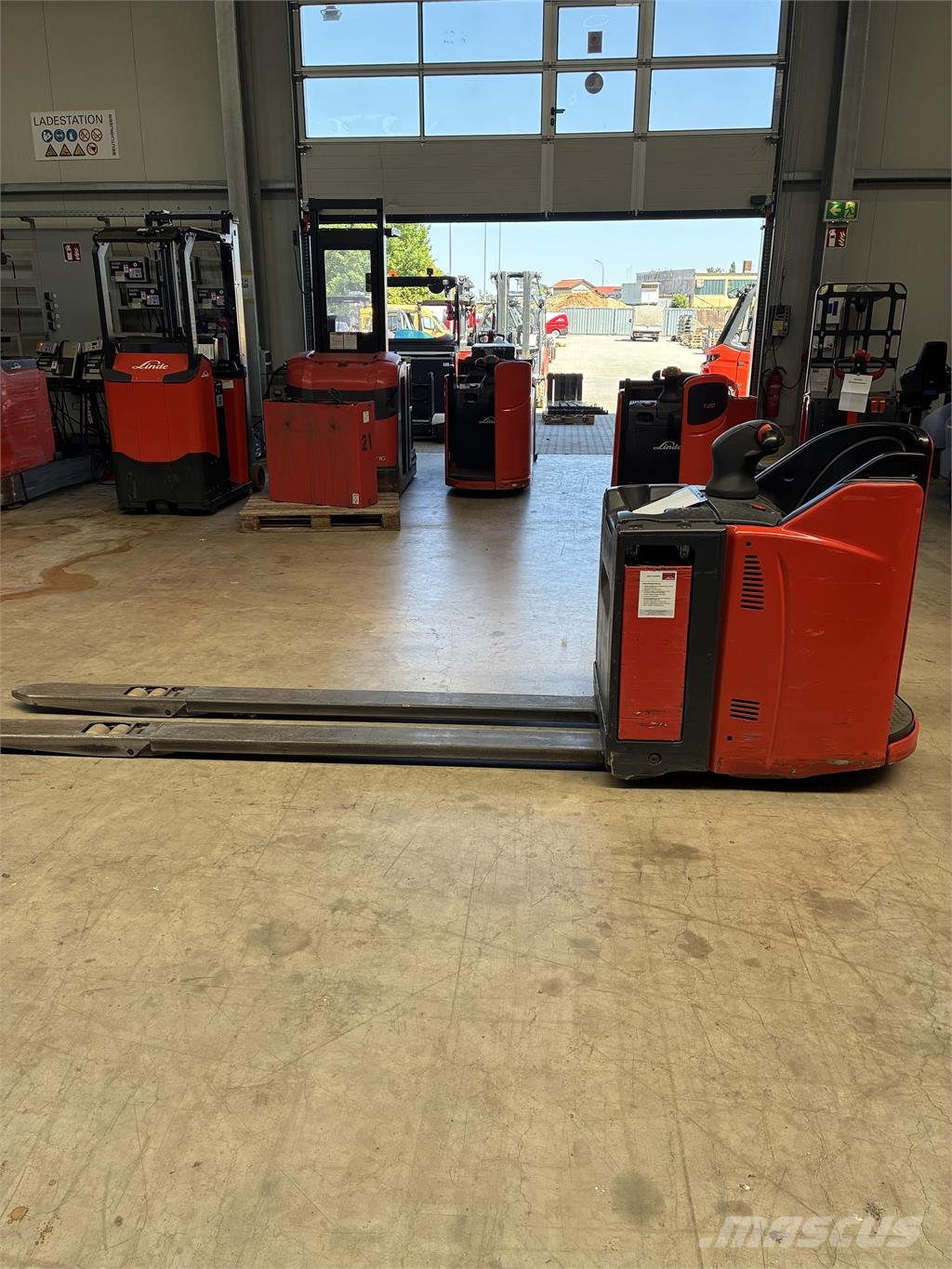Linde T20SP lang Ručni električni viljuškar