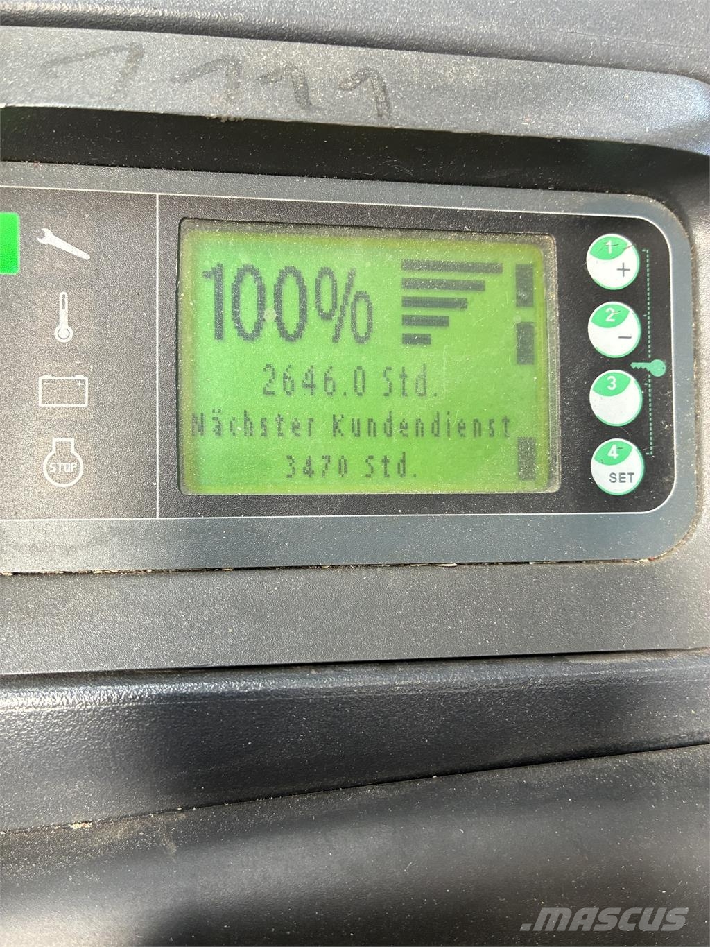 Linde T20SP lang Ručni električni viljuškar