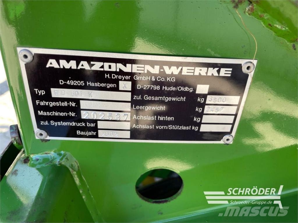 Amazone ED 601 K CONTOUR Precisionsåmaskiner