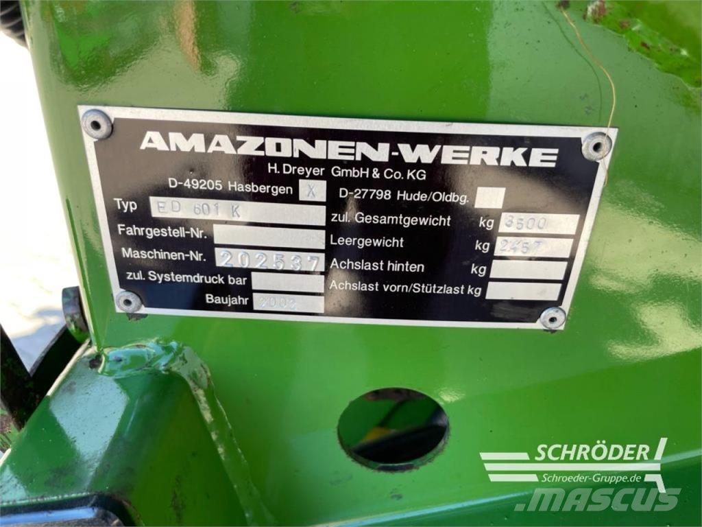 Amazone ED 601 K CONTOUR Precisionsåmaskiner