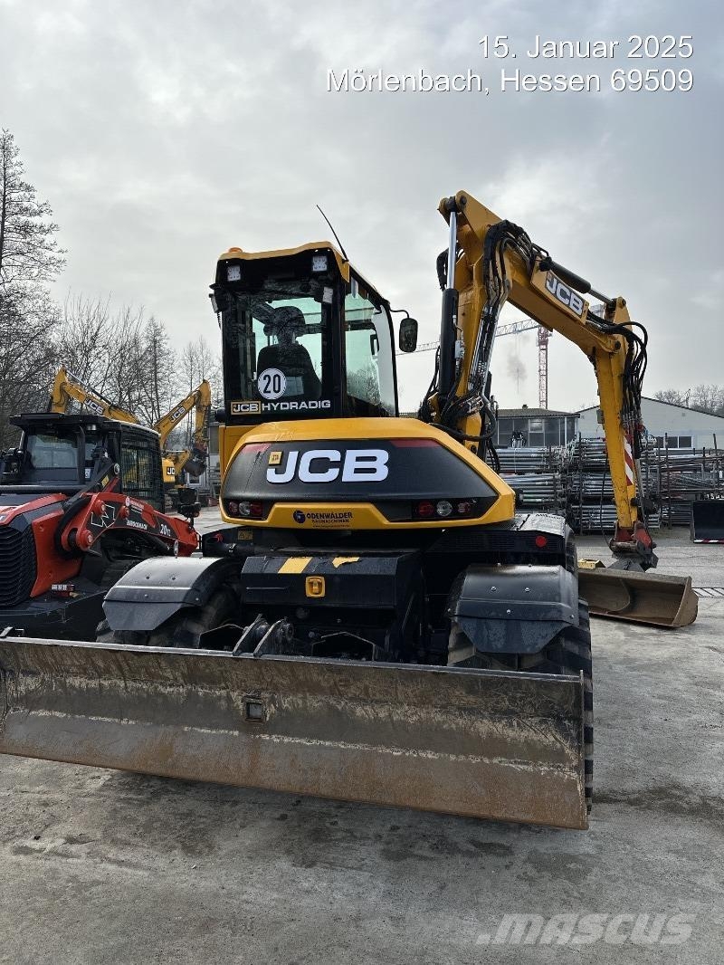 JCB HydraDig 110W Wielgraafmachines