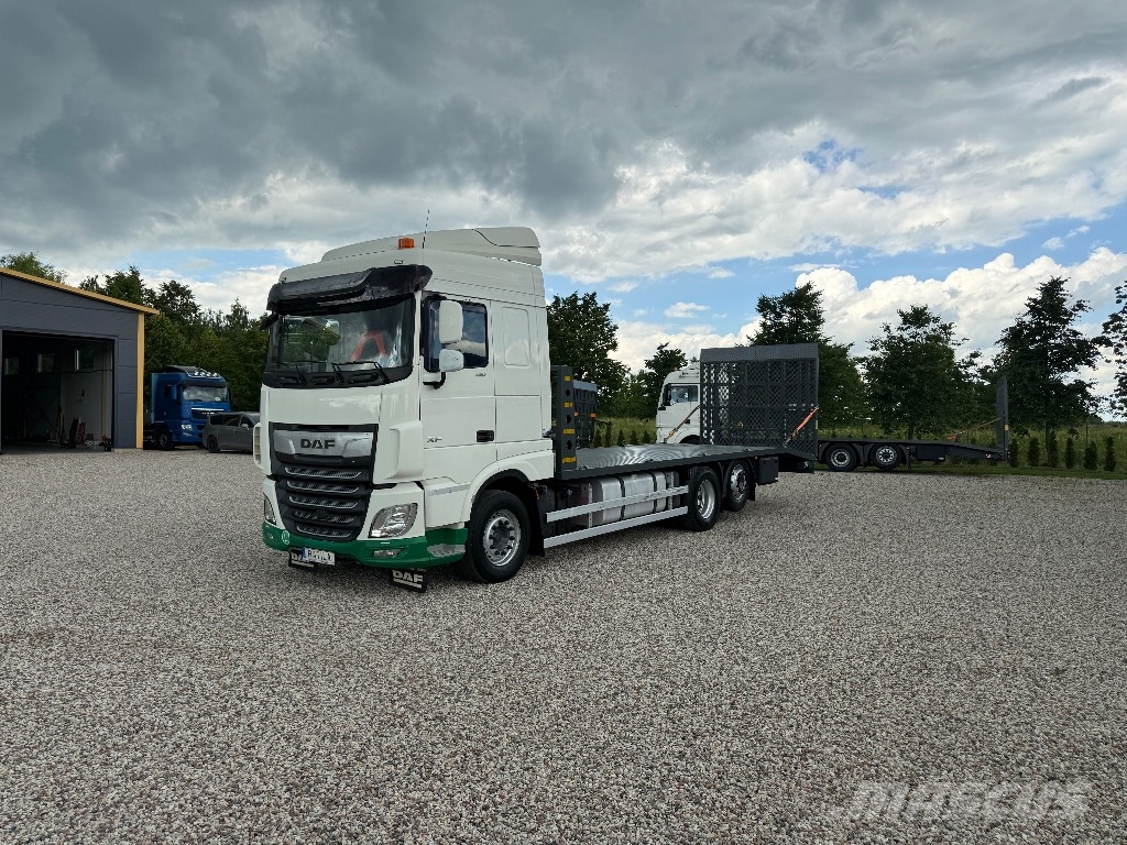 DAF XF 480 Camiones de superficie plana/cabrestantes