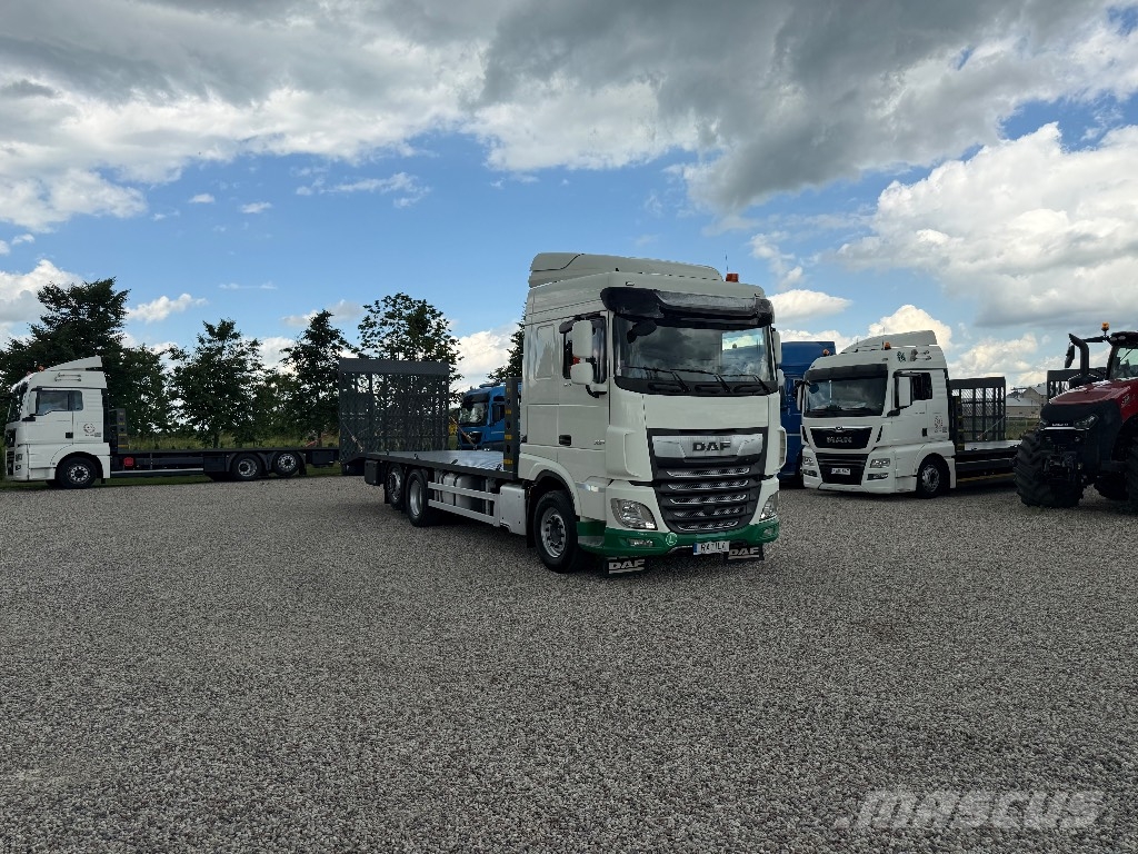 DAF XF 480 Camiones de superficie plana/cabrestantes