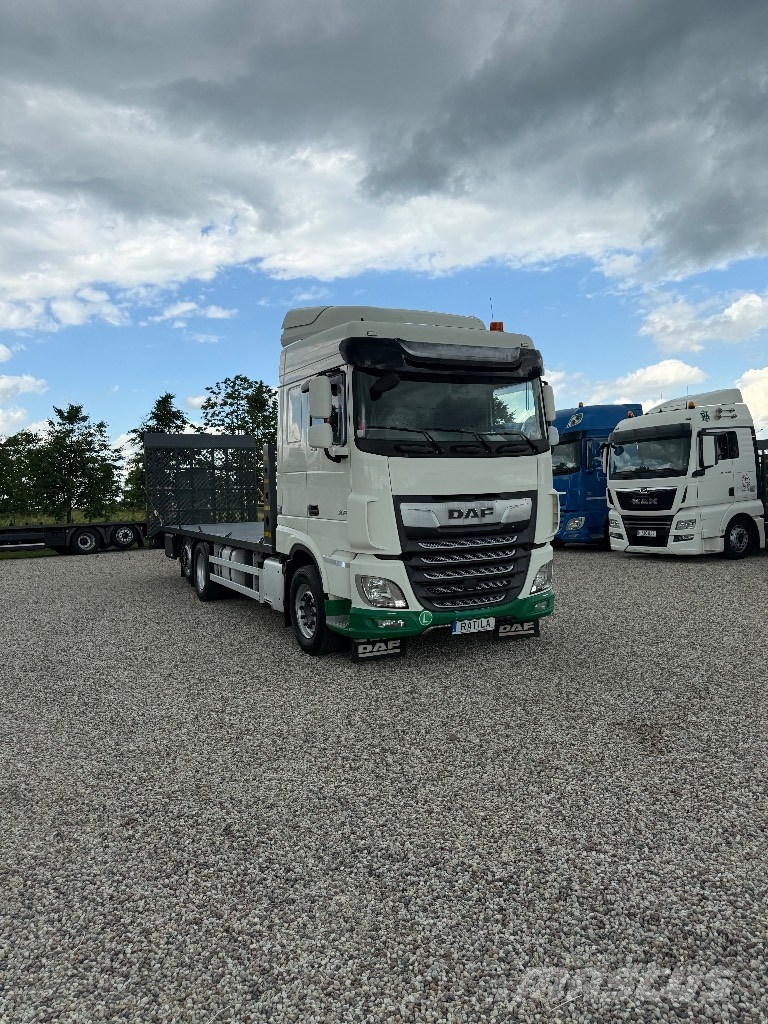 DAF XF 480 Camiones de superficie plana/cabrestantes
