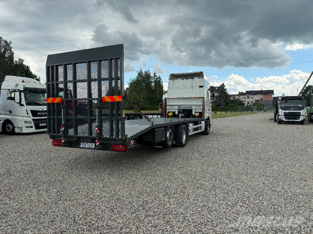 DAF XF 480 Camiones de superficie plana/cabrestantes