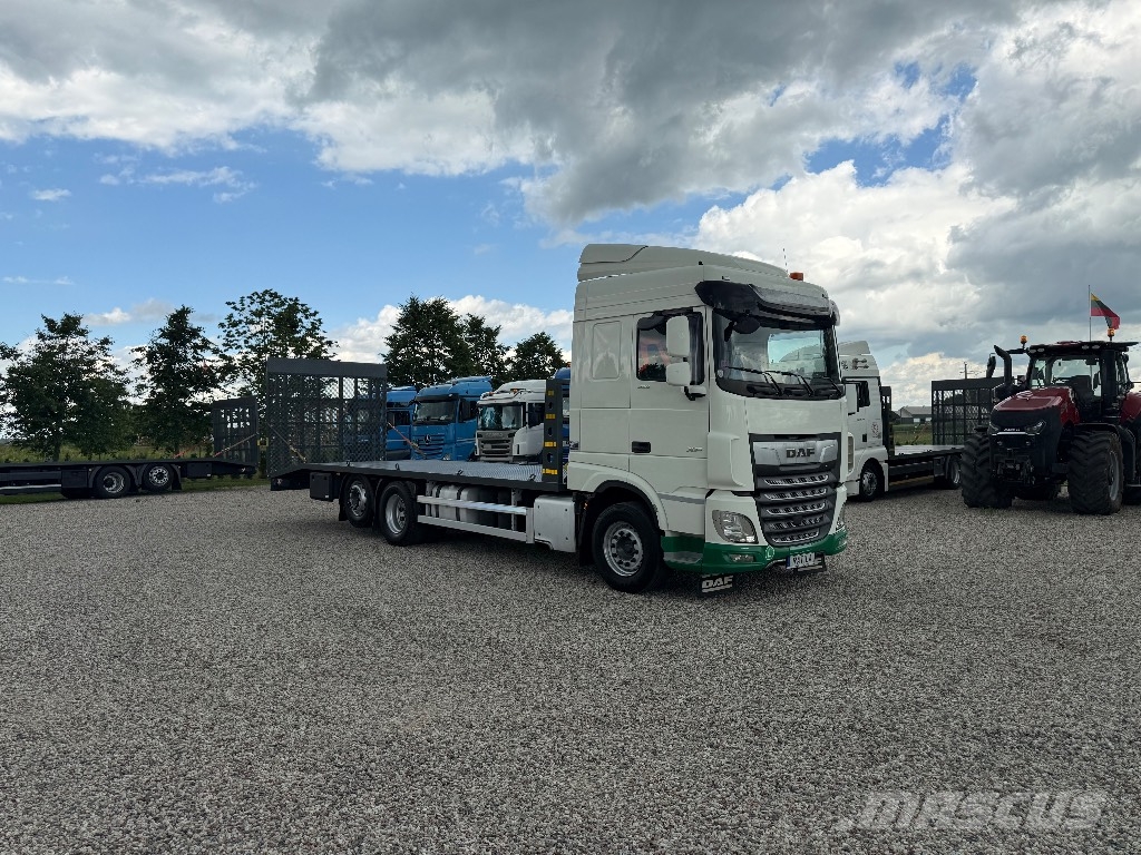 DAF XF 480 Camiones de superficie plana/cabrestantes