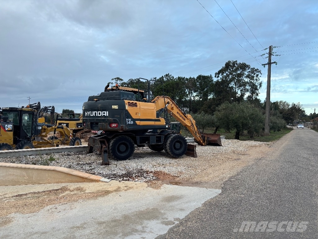 Hyundai HW 140 A Escavatori gommati