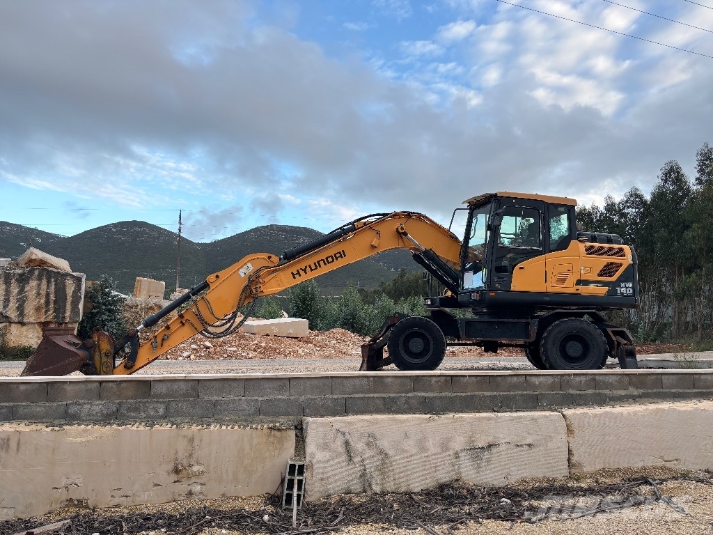 Hyundai HW 140 A Escavatori gommati