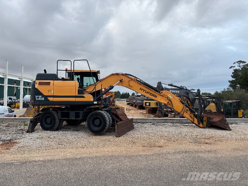 Hyundai HW 140 A Escavatori gommati