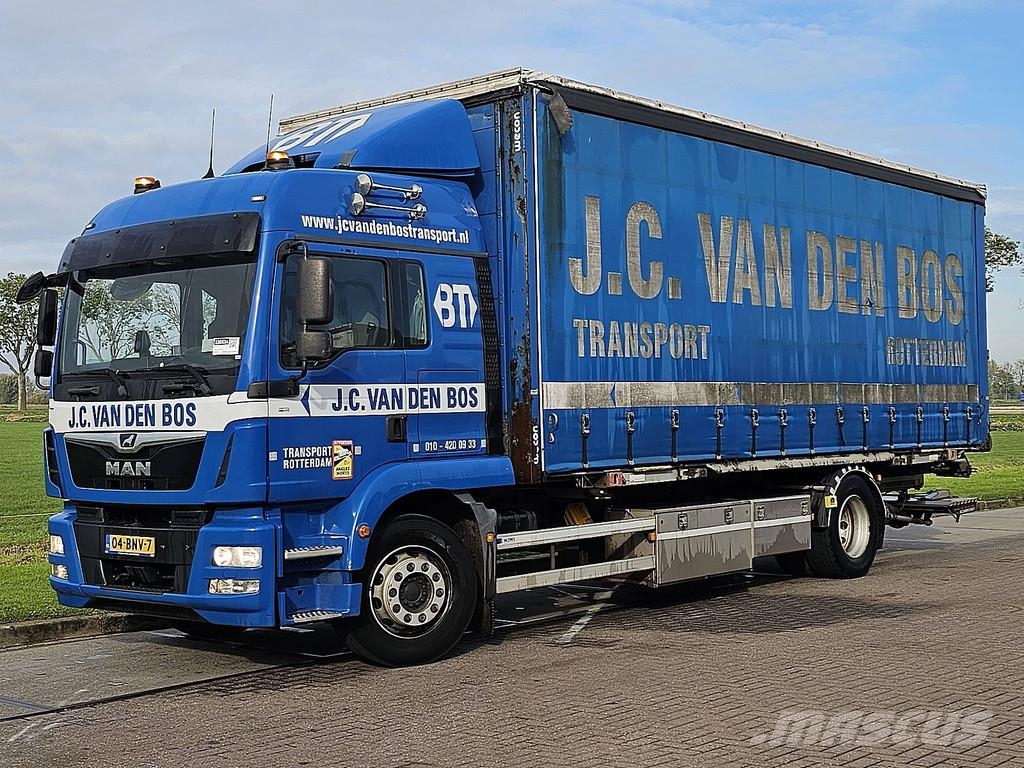 MAN 18.290 TGM LX BDF+BOX LIFT E6D Nákladné vozidlá s bočnou zhrnovacou plachtou