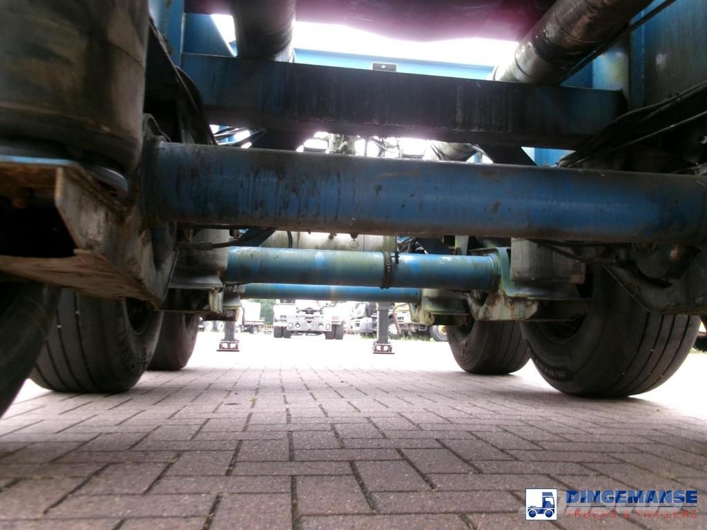 Asca 3-axle container trailer 20-30 ft + ADR Konténerkeret / Konténeremelő félpótkocsik