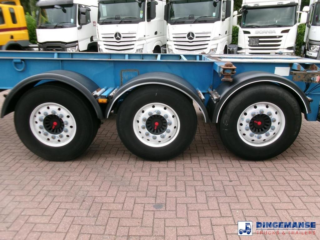 Asca 3-axle container trailer 20-30 ft + ADR Konténerkeret / Konténeremelő félpótkocsik