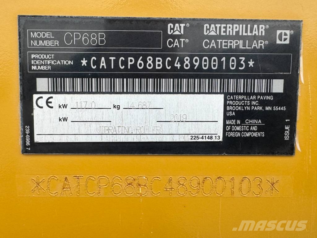 CAT CP68B Soil compactors